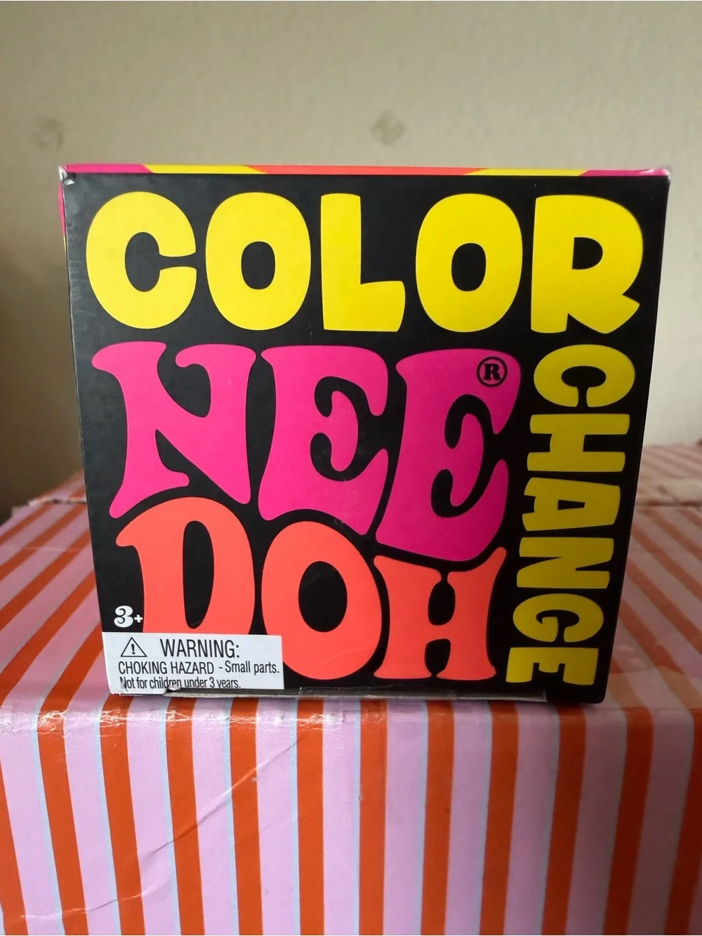 💖💖NeeDoh Color Change Sensory Toy - Neon Pink, Orange & Yellow💖💖